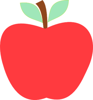 Teacher With Apple PNG - 167840