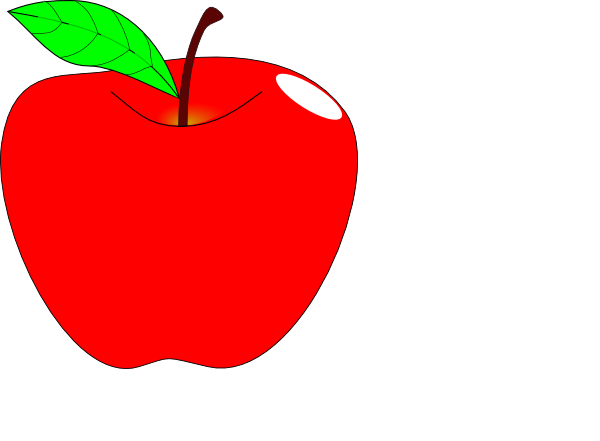 Teacher With Apple PNG - 167836