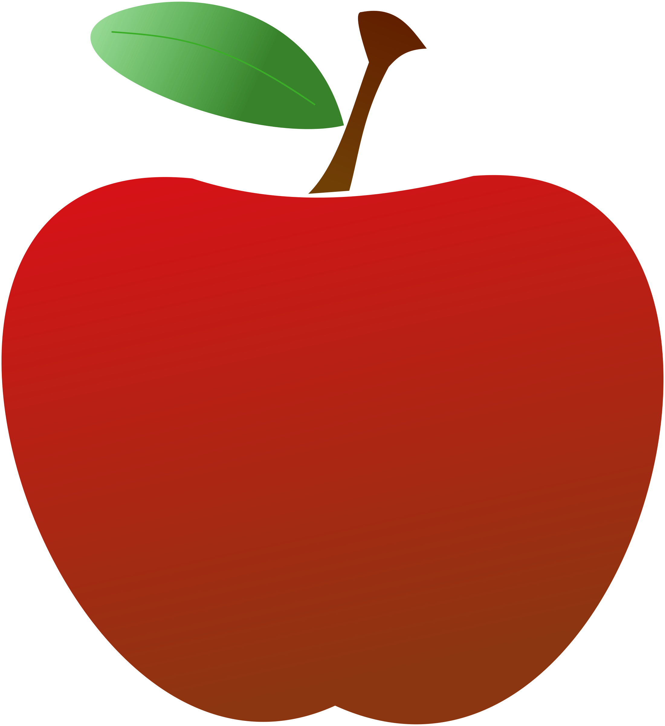 Teacher With Apple PNG - 167834