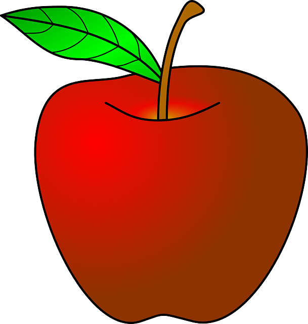 Teacher With Apple PNG - 167847