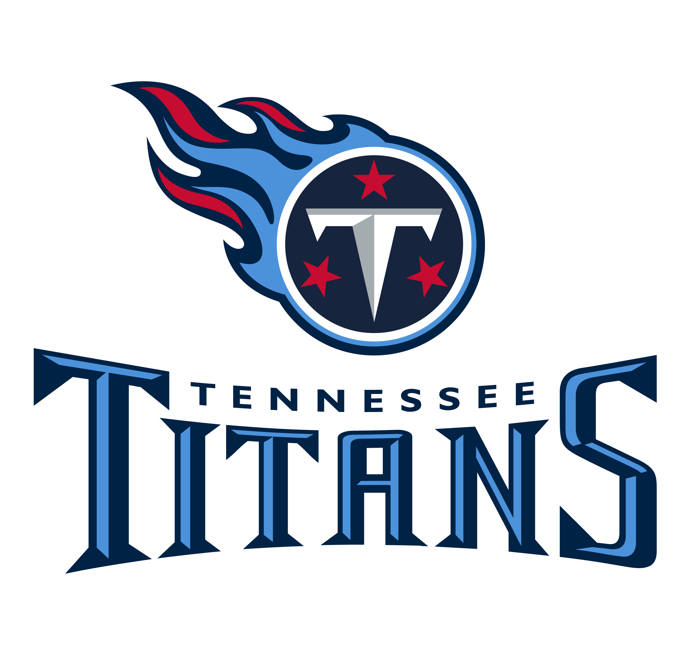 Tennessee Titans logo outline