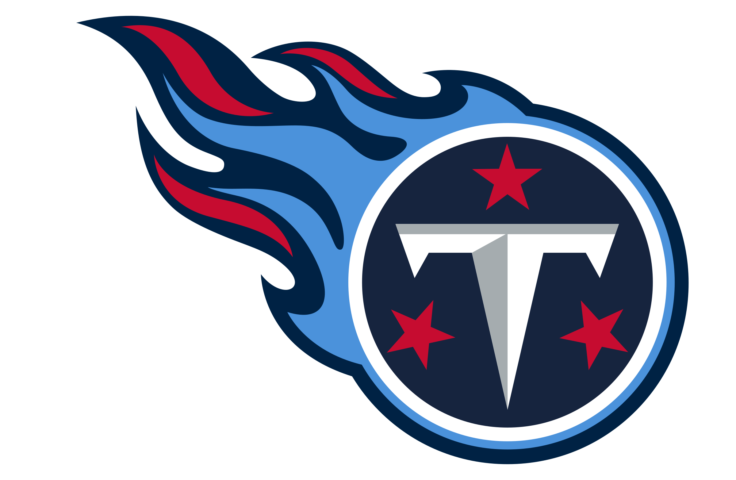 Tennessee Titans logo outline