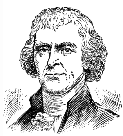 Thomas Jefferson portrait vec