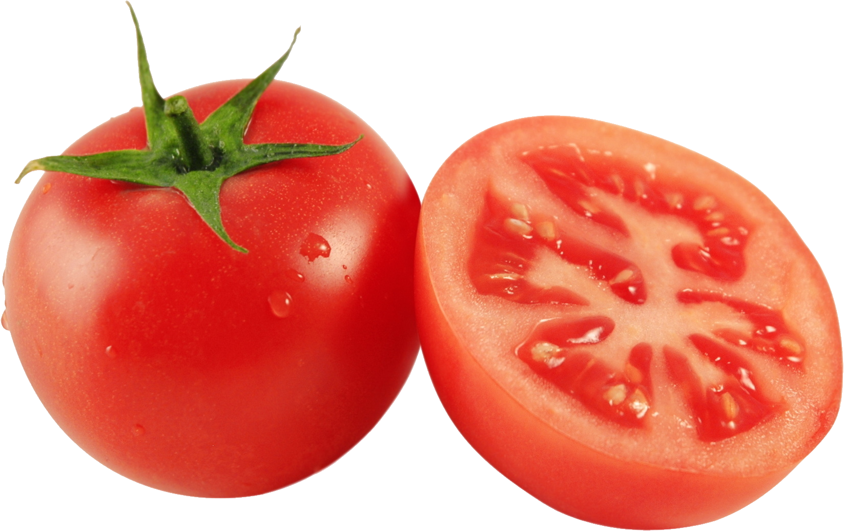 Fresh Red Tomato PNG image