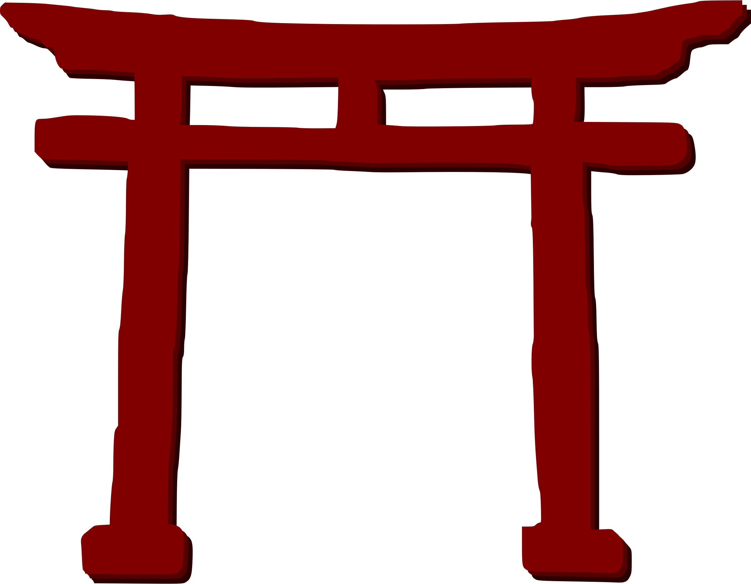 Torii Gate PNG - 7943