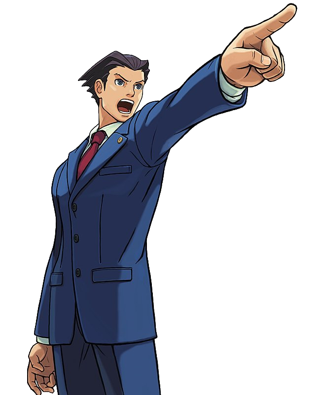 Ace Attorney PNG - 4945