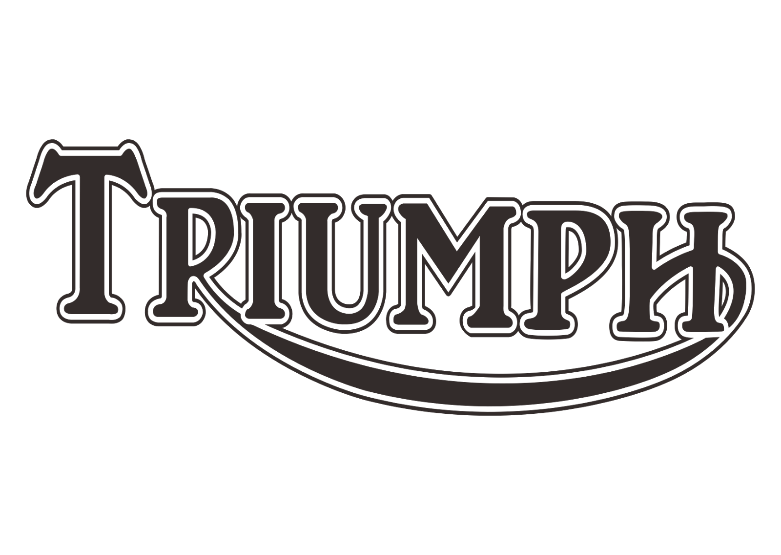 Triumph logo image in png for