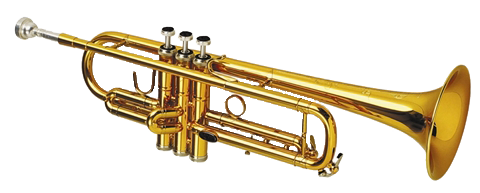 cut out trumpet by SolStock P