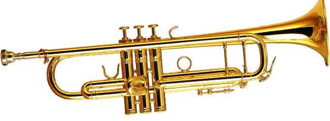 cut out trumpet by SolStock P