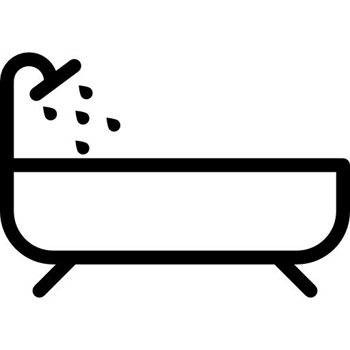 Tub PNG Black And White - 83113