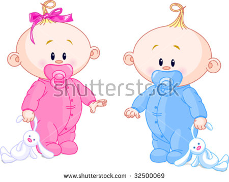 Twin Baby Boy Congratulations PNG - 165457