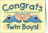 Twin Baby Boy Congratulations PNG - 165456
