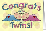 New Born Twins Congratulation