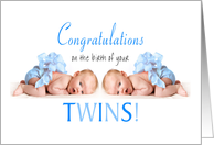 Twin Baby Boy Congratulations PNG - 165464