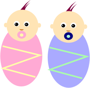 Twin Baby Boy Congratulations PNG - 165461