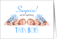 Twin Baby Boy Congratulations PNG - 165468