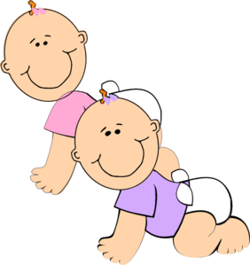 Twin Baby Girl PNG Free - 162805
