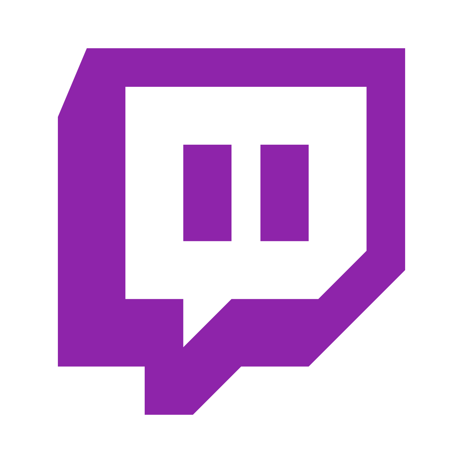 Twitch Logo Eps PNG - 101252