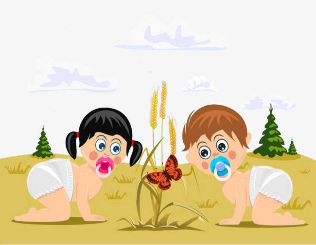 Two Babies PNG - 161169
