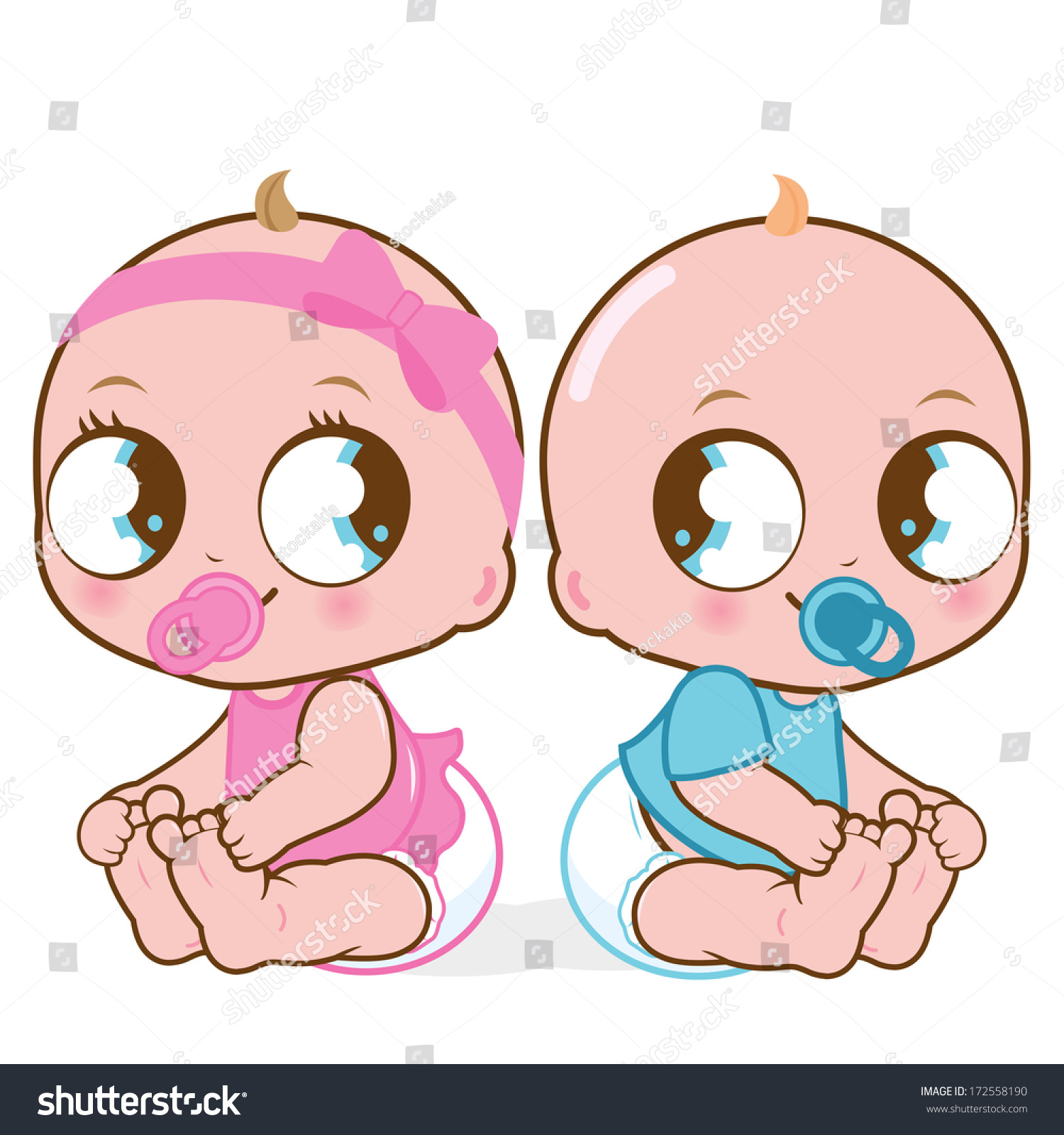 Two Babies PNG - 161168
