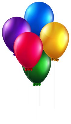 Two Balloons PNG - 150626