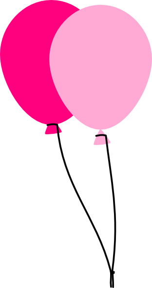 Two Balloons PNG - 150619
