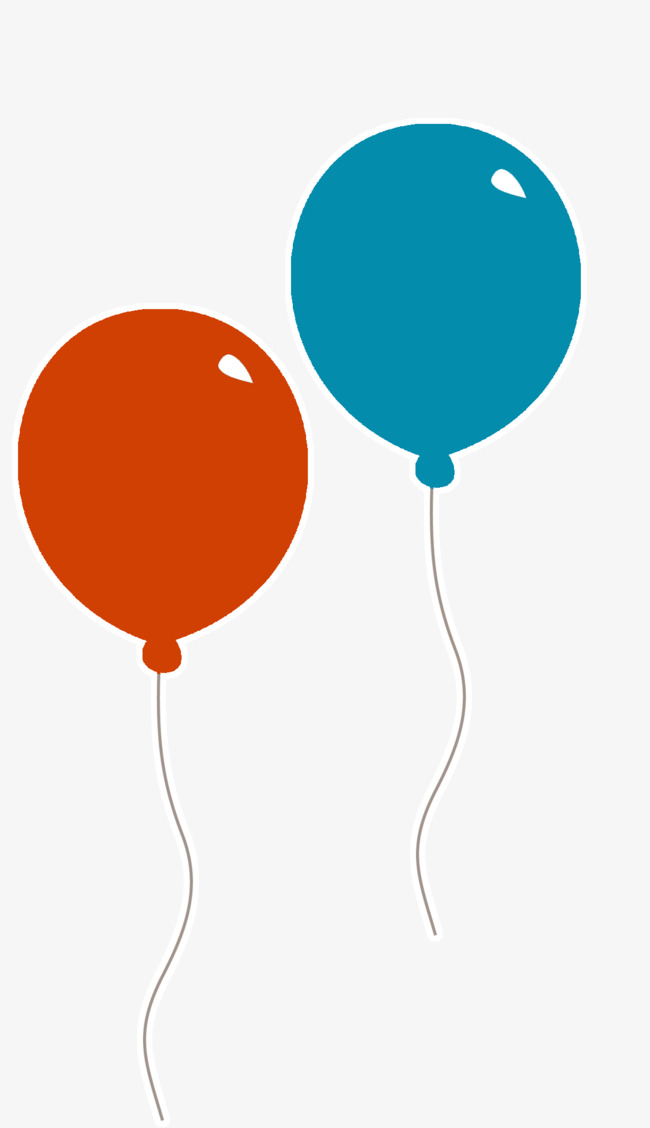 Two Balloons PNG - 150627
