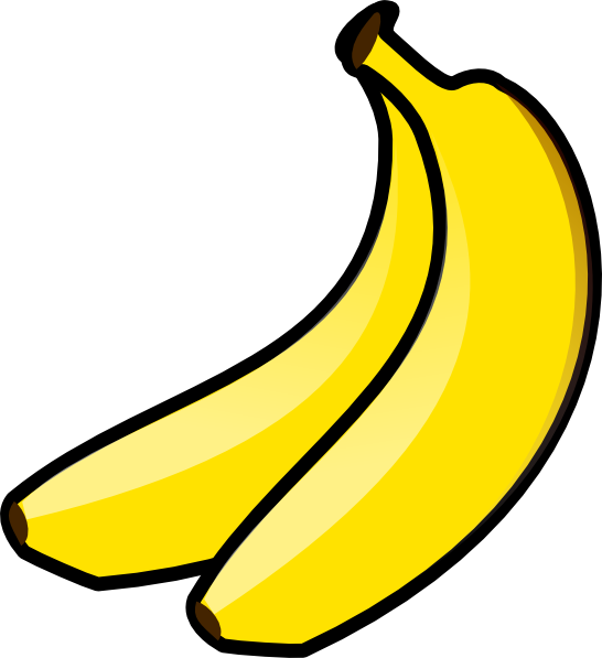 Two Bananas PNG - 146550