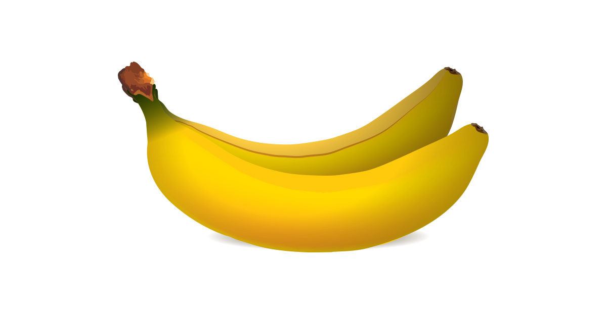 Two Bananas PNG - 146545