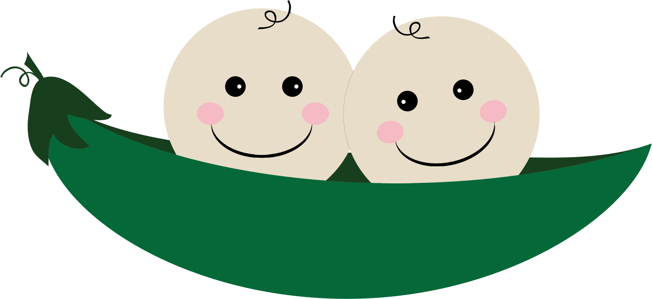 Two Peas In A Pod PNG