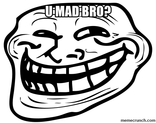 U Mad Bro Picture PNG Image