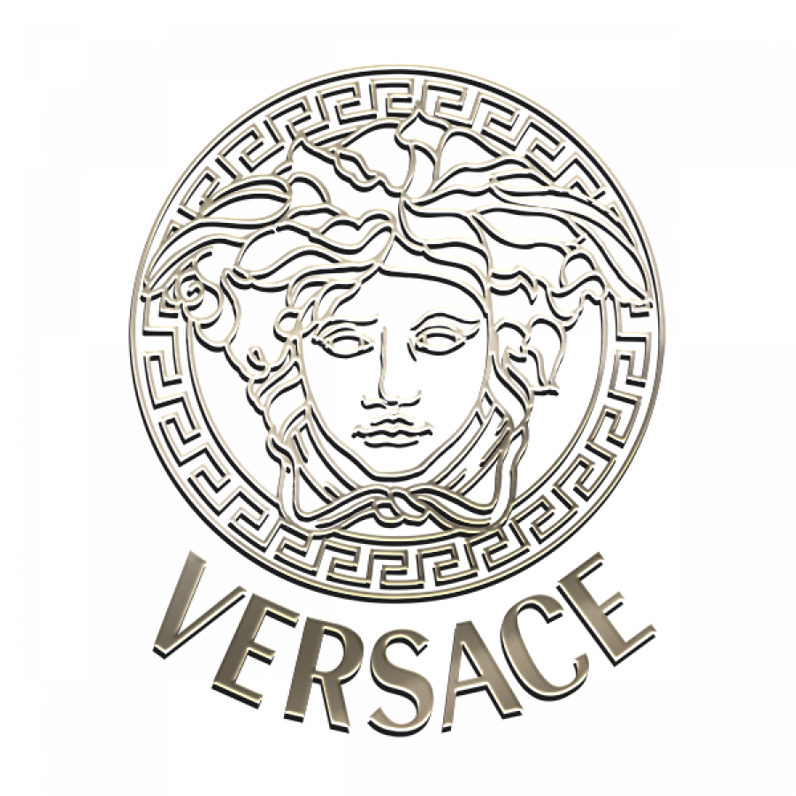 Download Versace Logo Silver,