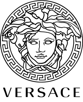 Download Versace Logo Silver,