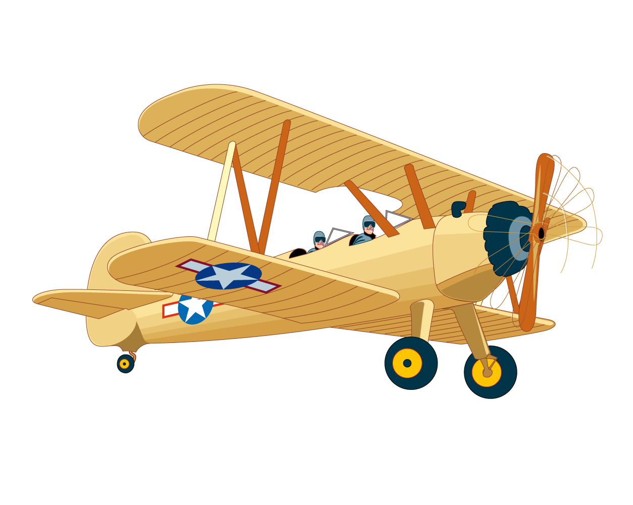 Vintage Airplane PNG HD - 139160