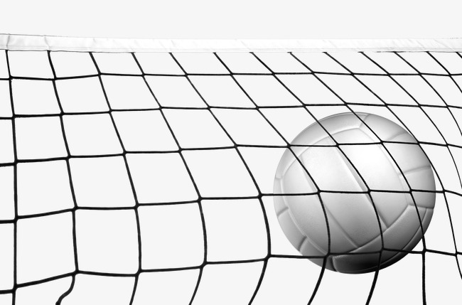 Volleyball Ball And Net PNG - 154824