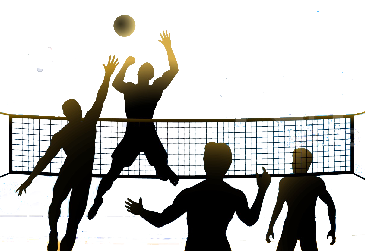 Volleyball Ball And Net PNG - 154828