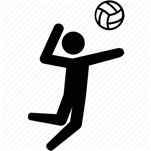 Volleyball Spike Clipart