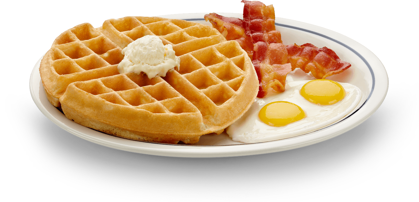 Waffle Breakfast PNG