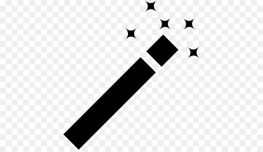 Wand PNG Black And White - 162478