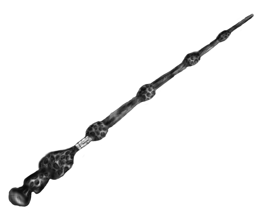 Wand PNG Black And White - 162484