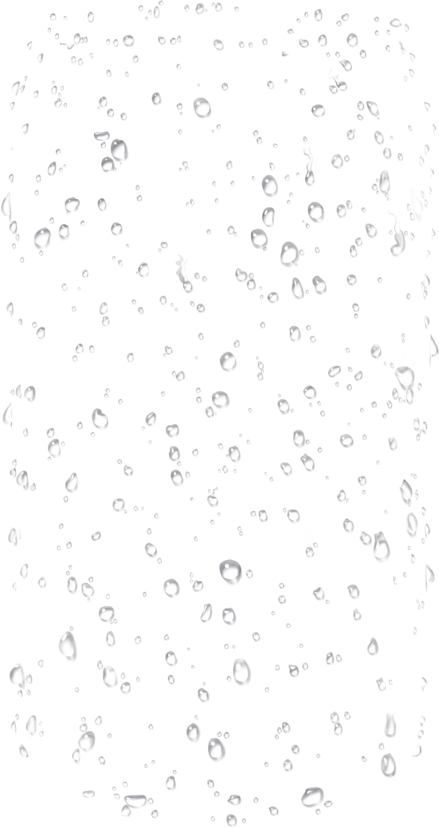 Water Drops PNG Transparent I