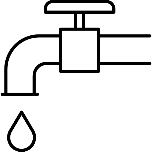 Water Faucet PNG Black And White - 152993