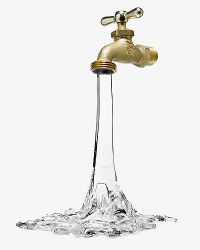 Water faucet, Water, Transpar