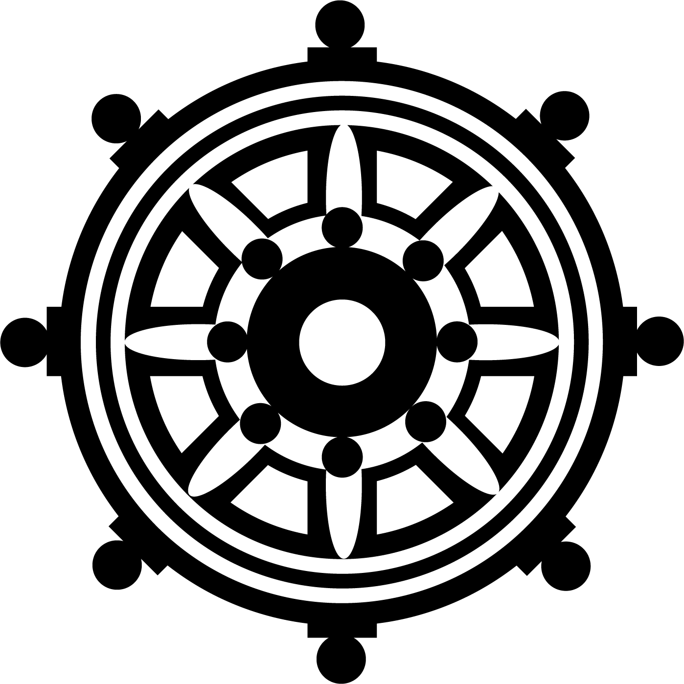Wheel Of Dharma HD PNG - 116689