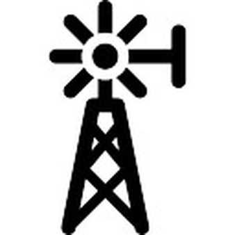Wind Vane PNG Black And White - 163315