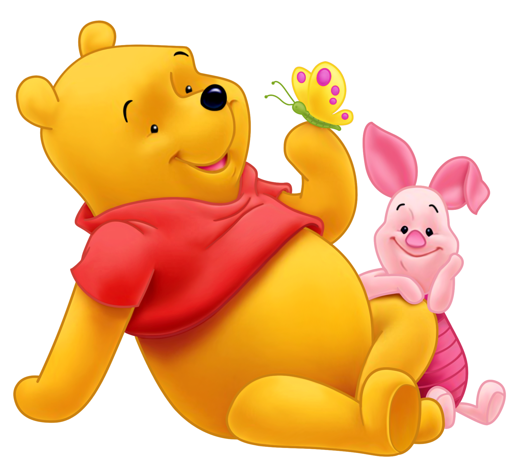 Winnie The Pooh And Piglet PNG