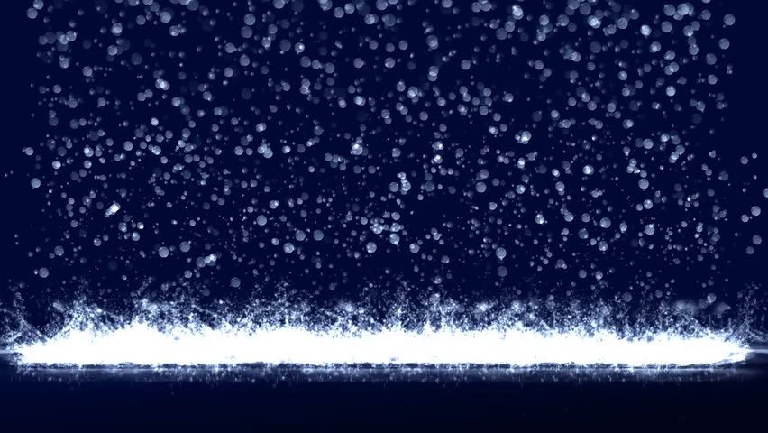 Heavy snow background animati