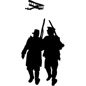 World War I silhouette