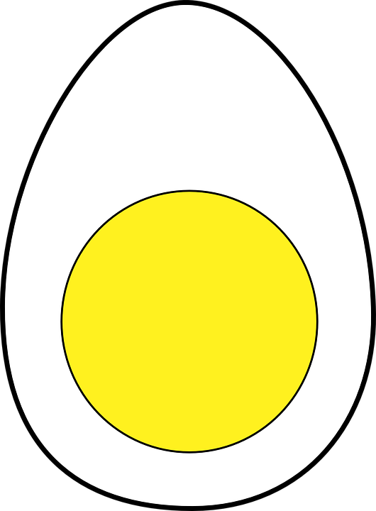 Yolk PNG Black And White - 41142
