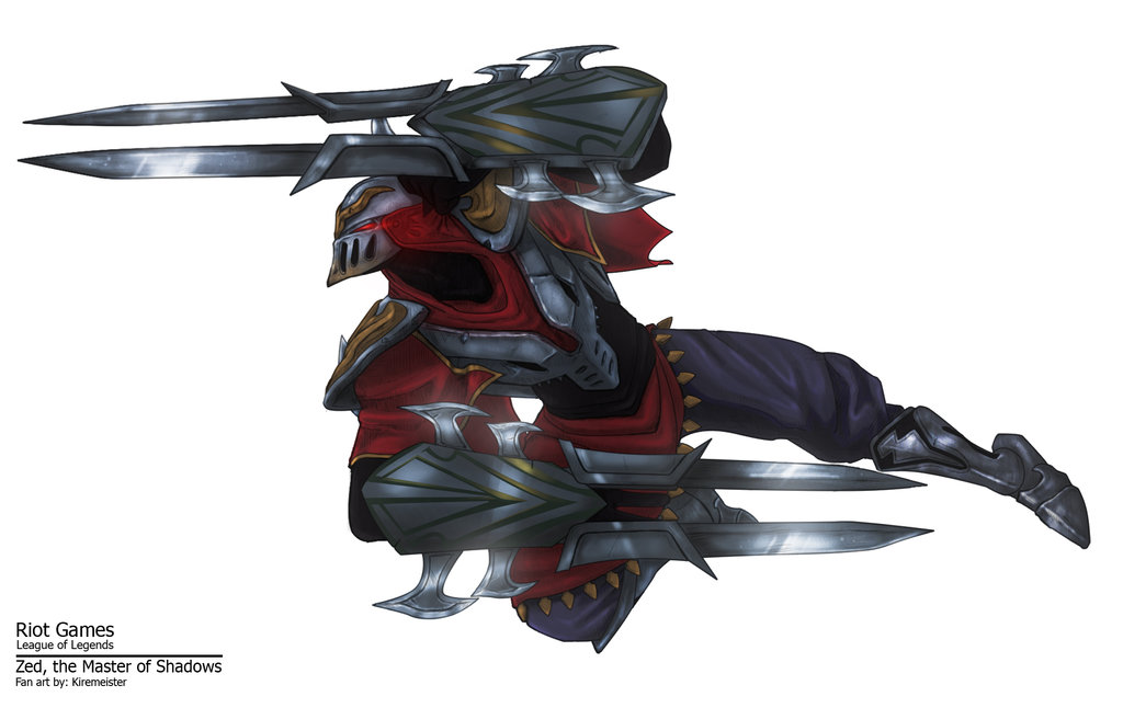 Zed The Master Of Shadows PNG - 3747